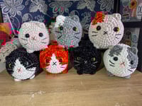 Image 5 of Crochet Kitten Small Plushie/Desk Pet