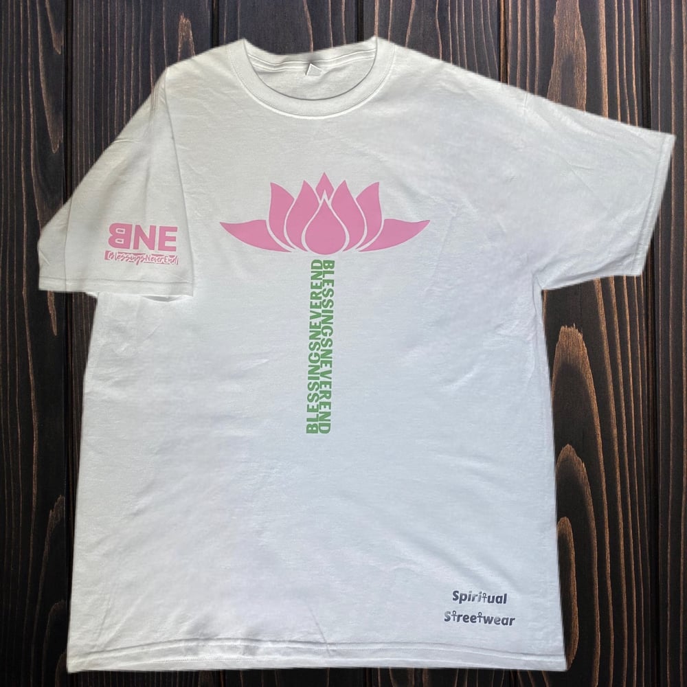 BNE Lotus Flower Tee (white)