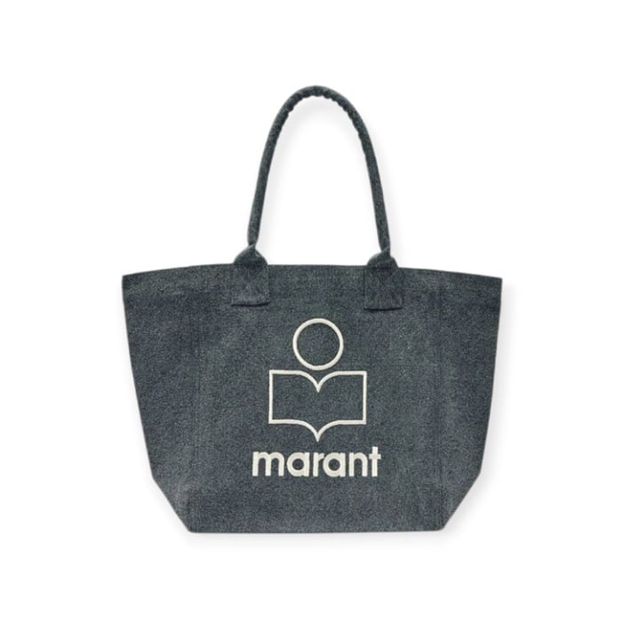 Image of ISABEL MARANT YENKY TOTE BAG SMALL WASHED BLACK