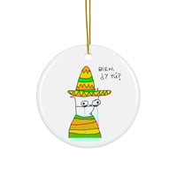 Ceramic ornament Bien