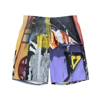 Image 1 of BAD ADS - "Facial Pareidolia" - Recycled Swim Trunks