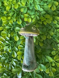 Image 5 of Small Ceramic Mushroom with eyes handmade ceramic 
