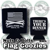 Image 2 of Nuts & Bolts Flag Coozie!! 🇺🇸 