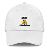 Image 4 of SMILE, I will smile back Dad hat