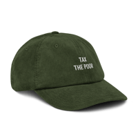 Image 20 of Tax the Poor corduroy cap 