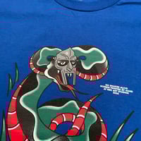 Image 3 of NO SNAKES ALIVE TEE (Blue)