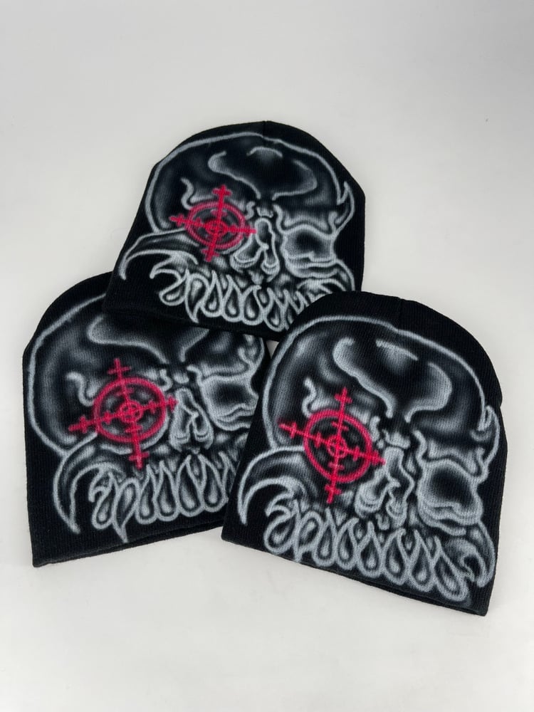 Image of Skull sniper beanie 