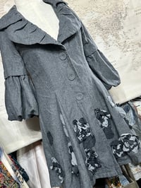 Image 1 of WHIMSY WOOL FLORALCOAT