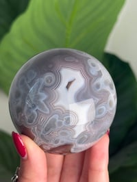 Image 7 of MOZAMBIQUE SWAZI AGATE SPHERE M