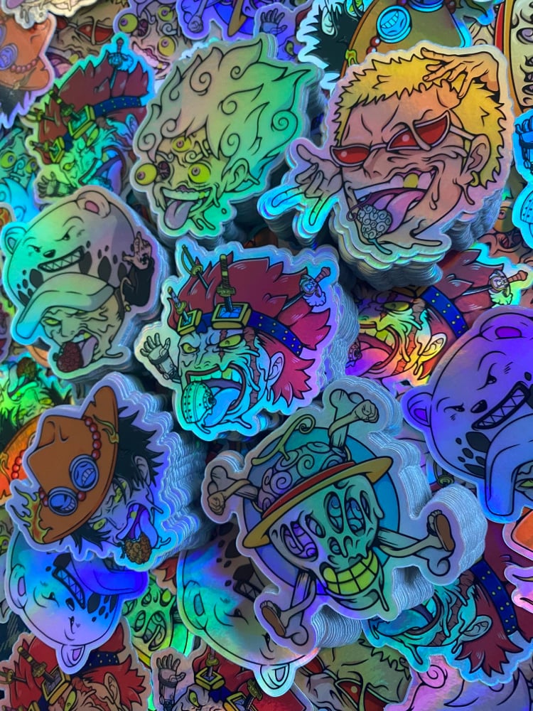 Image of Emperor Slayer Slap Pack (Holographic)