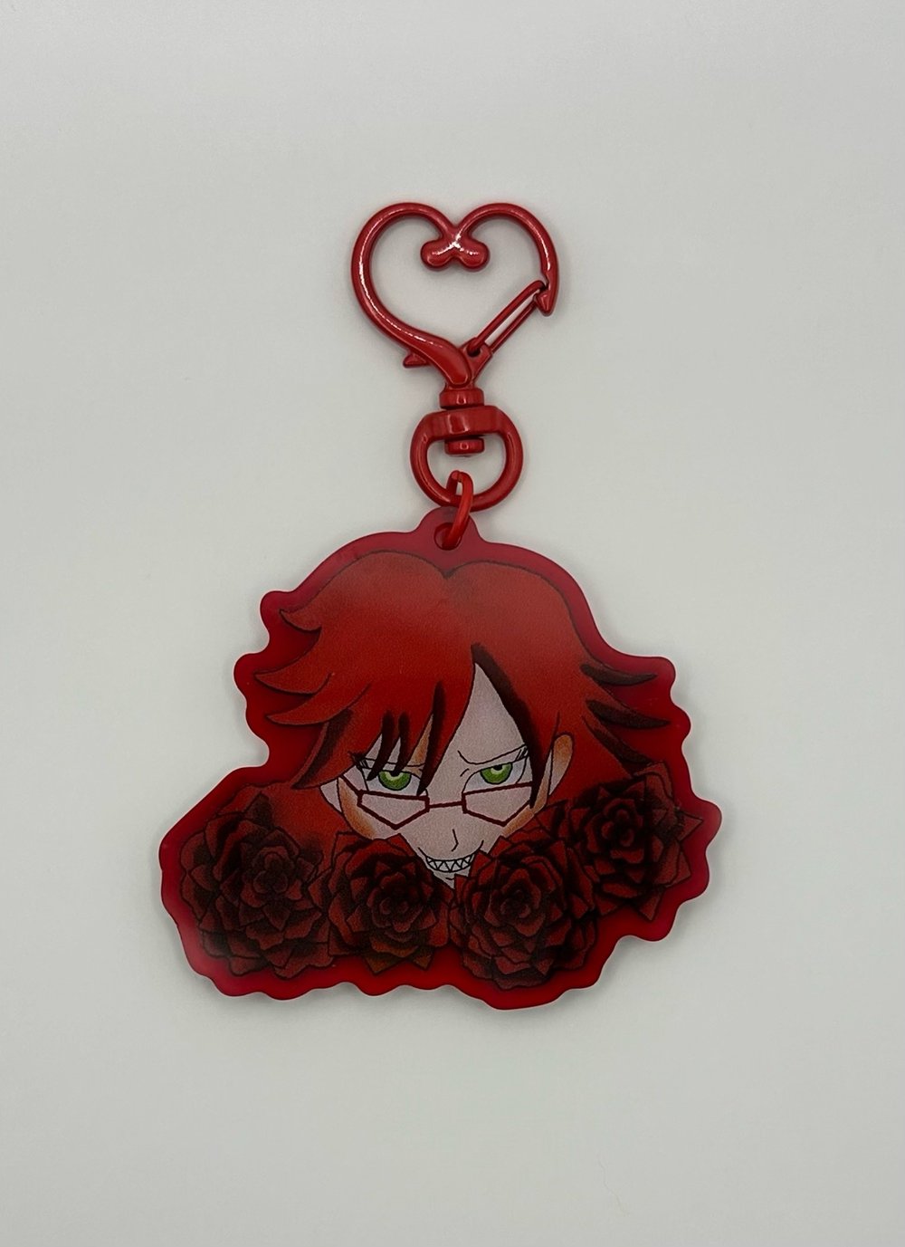 Image of Red Reaper Acrylic Keychain 