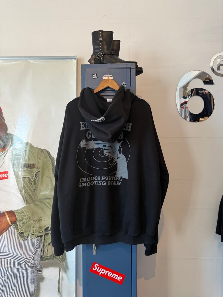 Image of Vetements 11 Inch Gun Club Hoodie