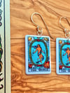 THE WORLD // Tarot // Earrings