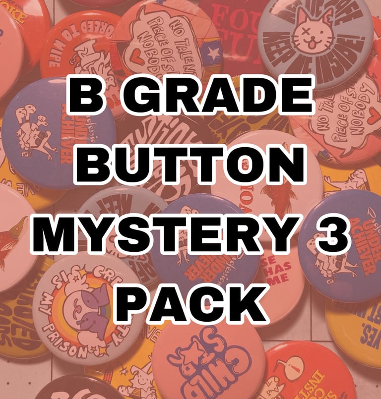 B GRADE BUTTON MYSTERY PACK