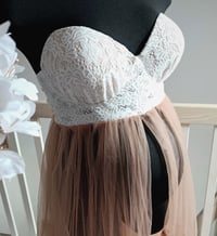 Image 2 of Photography set Georgina - size M - camel | maternity photo props