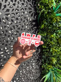 Image 1 of Individual AWFC Stickers