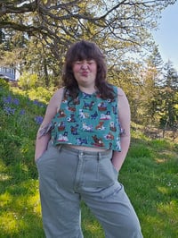 Image 3 of Crop Puppy Tabbard