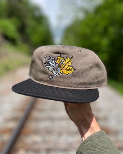 Image of Walnut / Black “Ol’ Trusty” Two-Tone Hat