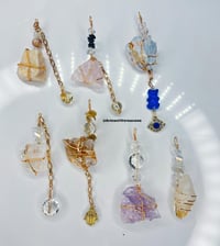 Image 4 of (60pc/Bulk Order) Custom Crystal Healing Hair Charms