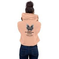 Image 1 of Women/Girls EARTH ANGEL Crop Hoodie