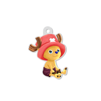 Image 1 of Cute Pirate Reindeer | Keychain