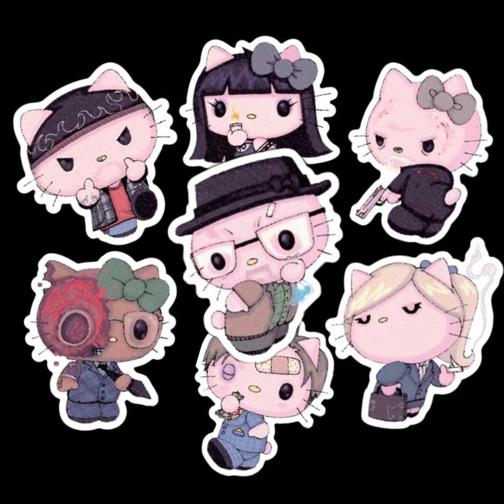 Image of breaking bad sticker pack