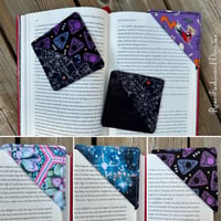 Image 1 of Fabric Corner Bookmark 3-Pack