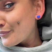 Image 5 of  Náušnice Srdíčka Pastel 8mm