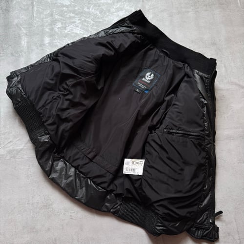 Image of 2000s Belstaff Padded Biker Jackets, size medium