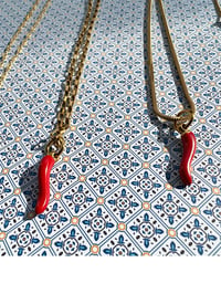 Image 2 of CHILLI PENDANT NECKLACE 