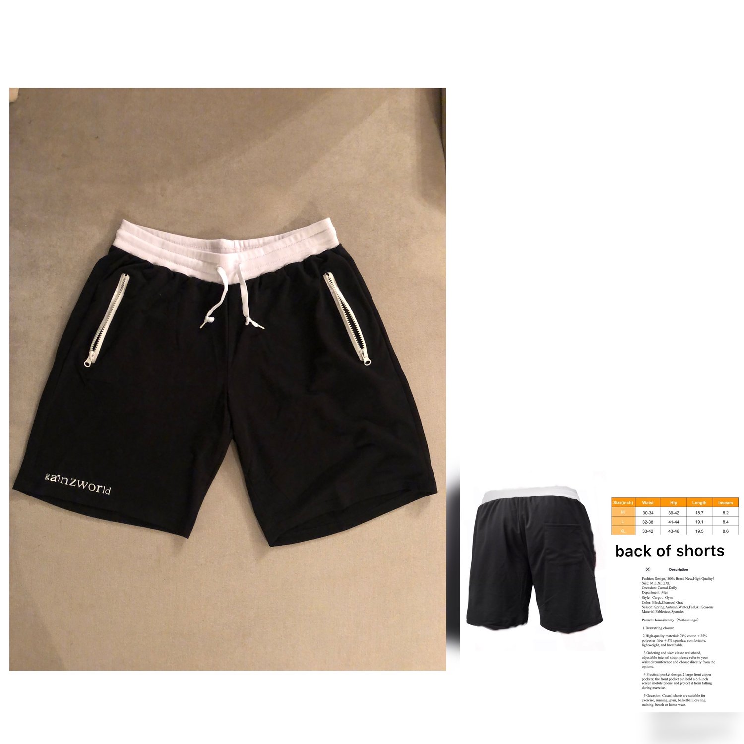 Image of gainzworld shorts