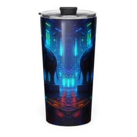 Image 3 of Tellie Ellie Tapered stainless steel tumbler