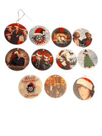 Image 13 of Metal Christmas ornaments $5ea.