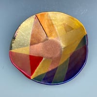 Image 2 of Abstract satin lustre bowl - 2