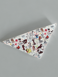 Image 2 of Classic Pup Mesh Bandana | Matching Accessories Available 