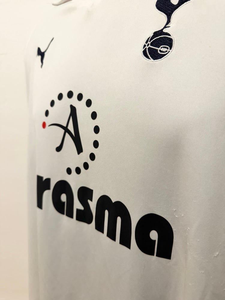 Image of Tottenham Hotspur “BALE 3” 2011/12 Home Long Sleeve Shirt + patches (M)