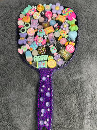 Image 2 of purple junk mirror