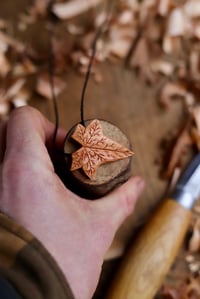 Image 5 of Ivy Leaf- Pendant Necklace 