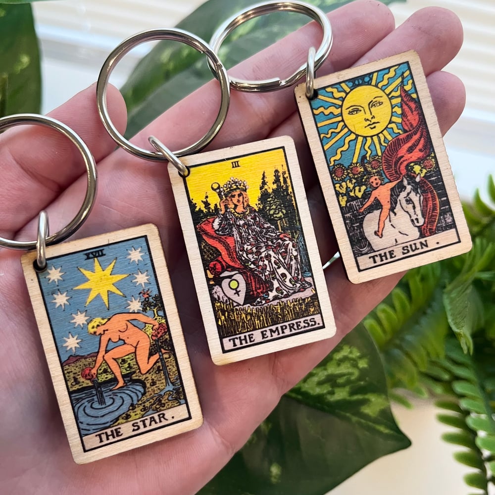 Tarot Card Keychains