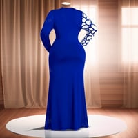 Image 5 of Geometric Elegance Mermaid Dress