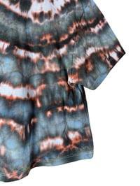 Image 4 of S Crop Tee in Ember Ice Dye #2