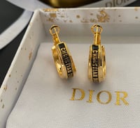 CD Hoop Earrings
