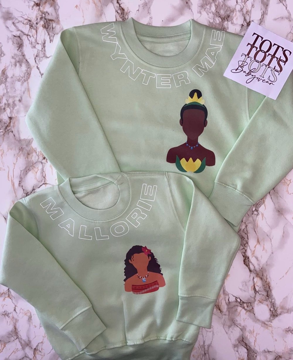 Minimalist Princess Sweatshirt