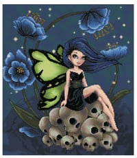 Image 2 of Lahla Gothic Fae Full Size Diamond Painting by Amanda Hicks