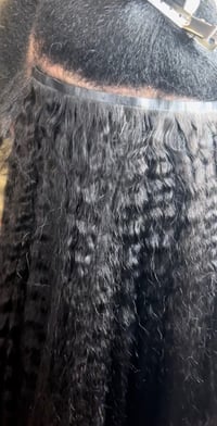 Image 2 of Afro Straight Clip-In Extensions