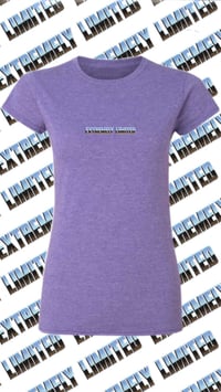 Image 1 of Chromefont softstyle ladies t-shirt