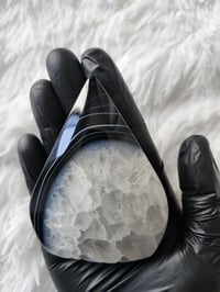 Image 7 of Black Sardonyx Agate Teardrop Crystal - 6 Styles