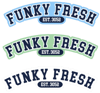 Funky Fresh University Style Sticker Pack