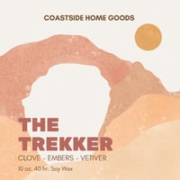 Image 3 of The Trekker - Clove, Embers & Vetiver Soy Wax Candle