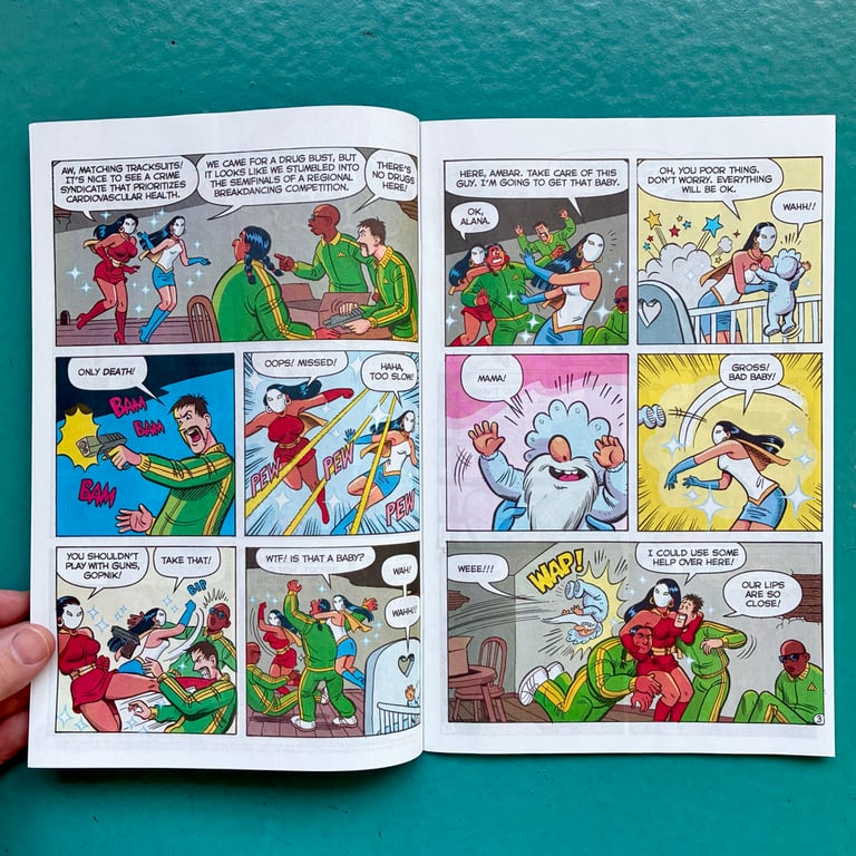Santos Sisters by Greg & Fake (FUN SPECIAL #1 OUT NOW!) Image 2
